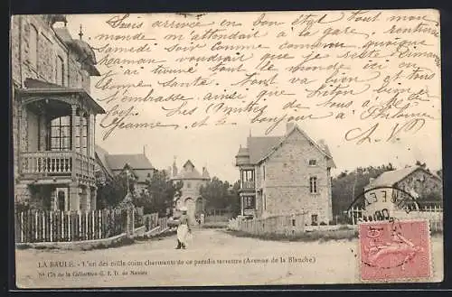 AK La Baule, L`un des mille coins charmants de ce paradis terrestre, Avenue de la Blanche