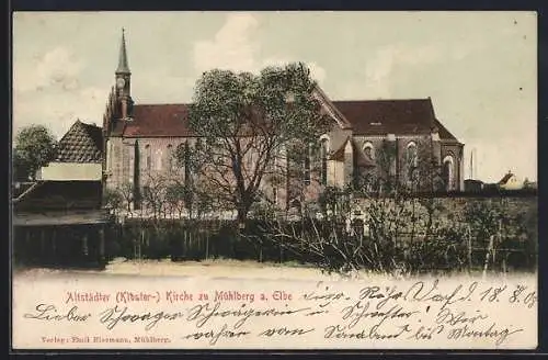 AK Mühlberg / Elbe, Altstädter Kirche