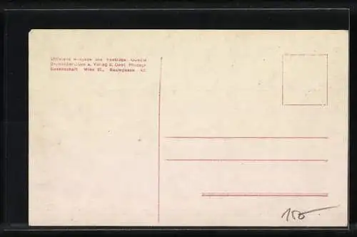 AK Kaiserhuldigungs-Festzug, Ernst Rüdiger von Starhemberg zu Pferd