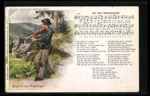 AK Lied Dar arma Barkmahsgung, Musiker im Erzgebirge