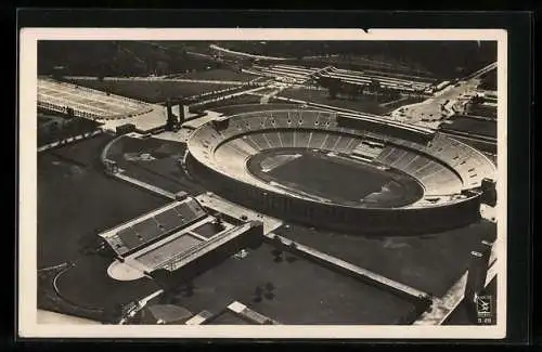 AK Berlin, Reichssportfeld, Olympia 1936, Olympia- und Schwimmstadion