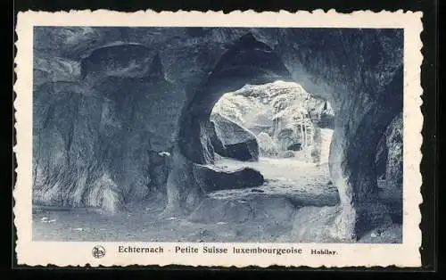 AK Berdorf, in einer Höhle, Hohllay