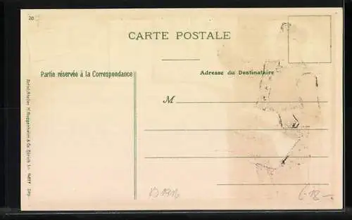 AK Briefbote bringt französische Briefe und Briefmarken, Boîte à Lettres