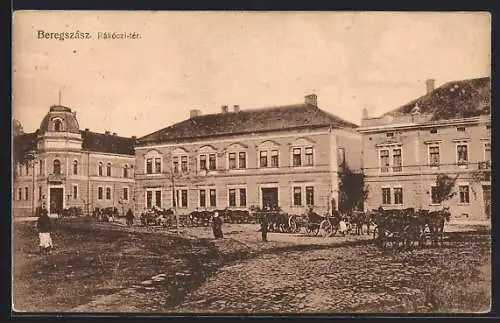 AK Beregszász, Rákóczi-tér