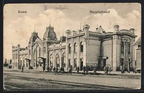 AK Kowel, Blick zum Hauptbahnhof