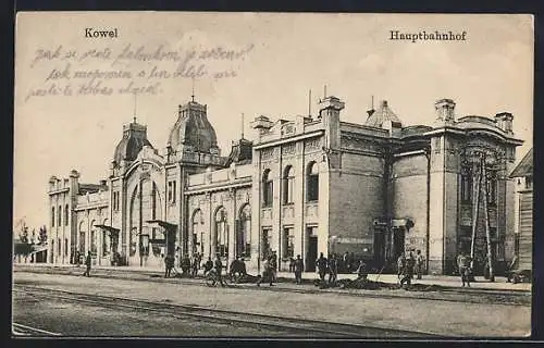 AK Kowel, Blick zum Hauptbahnhof