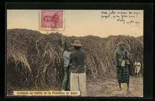 AK Provincia de Salta, Vivienda de Indios