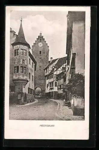 AK Meersburg, Blick durch das Tor