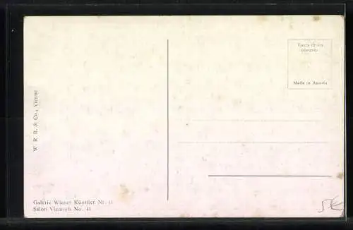 Künstler-AK sign. Jehudo Epstein: Szene im Gemüseladen