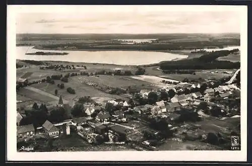 AK Kagar, Gesamtansicht vom Flugzeug aus