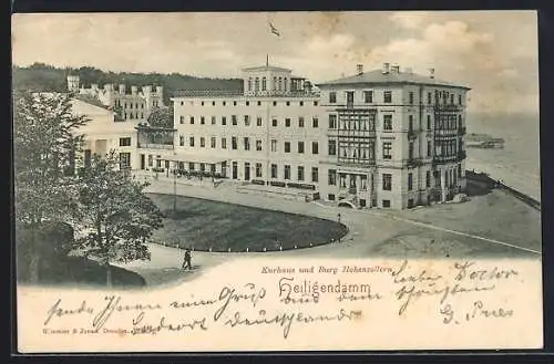 AK Heiligendamm, Kurhaus und Burg Hohenzollern