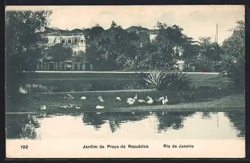 AK Rio de Janeiro, Jardim da Praca da Republica