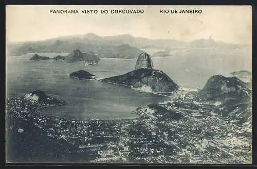 AK Rio de Janeiro, Panorama visto do Corcovado