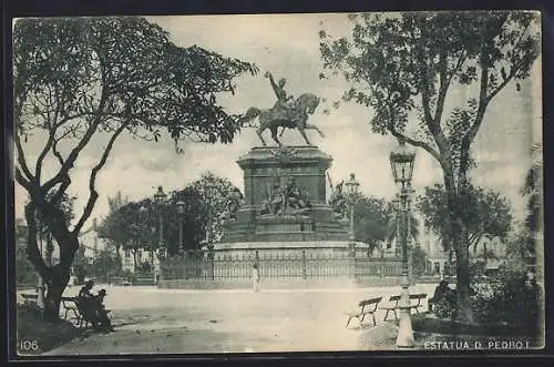 AK Rio de Janeiro, Estatua Pedro I.