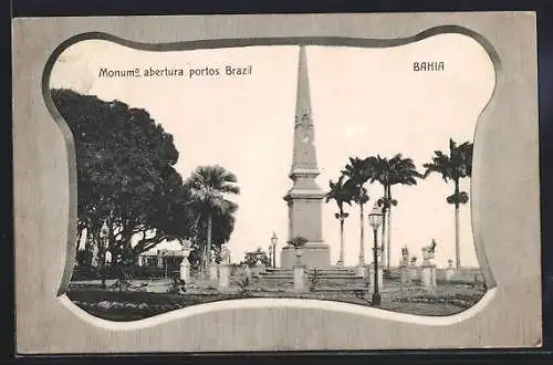 AK Bahia, Monumento abertura portos Brazil