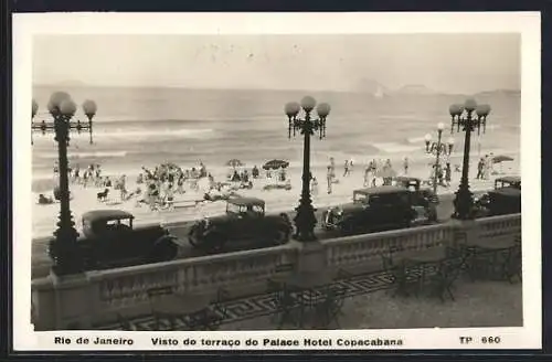 AK Rio de Janeiro, Visto do terraco do Palace Hotel Copacabana