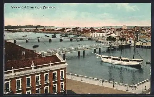 AK Recife /Pernambuco, View of Old Town