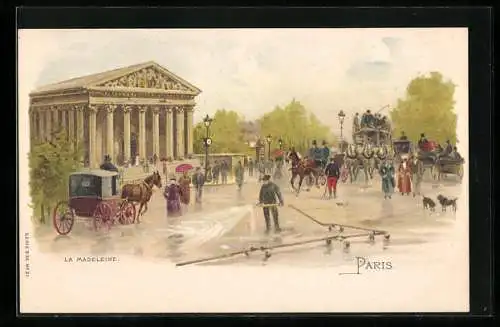 Lithographie Paris VIII, Le Madeleine