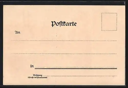 Lithographie Berg / Starnberger See, Seepartie mit Ruderboot