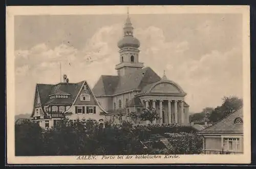 AK Aalen, Partie bei der kath. Kirche