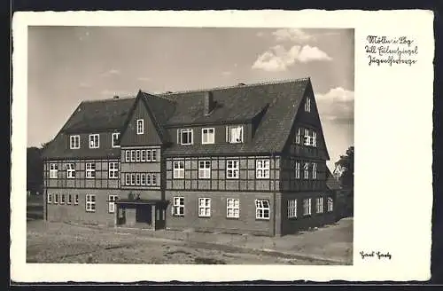 AK Mölln i. Lbg., Till Eulenspiegel Jugendherberge, Aussenansicht