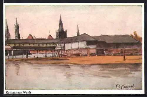 Künstler-AK Konstanz, Konstanzer Weft