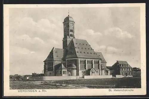 AK Uerdingen a. Rh., St. Heinrichskirche