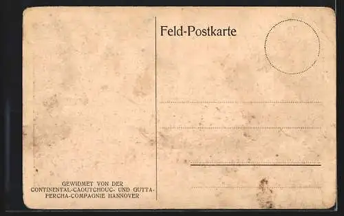 AK Hannover, Antreten der 2. und 3. Kompanie des Inf.-Regiments 74 auf dem Kasernenhofe vor dem Abrücken ins Feld 1914