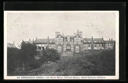 AK North Elmham, Dr. Barnardo`s Homes, The Watts Naval Training School