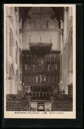 AK Wymondham, Church, Altar Screen