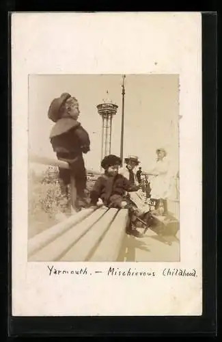 AK Yarmouth, Mischievous Childhood