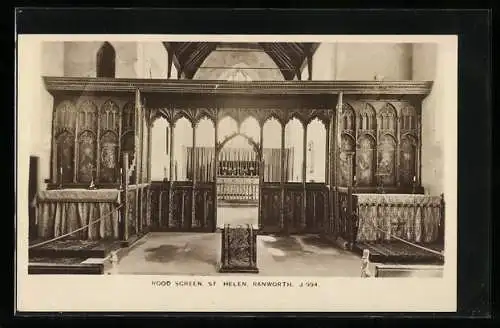 AK Ranworth, St. Helen, Rood Screen