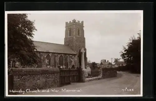 AK Hernsby, Church and War Memorial