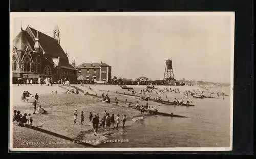 AK Sheerness, Catholic Church and Promenade