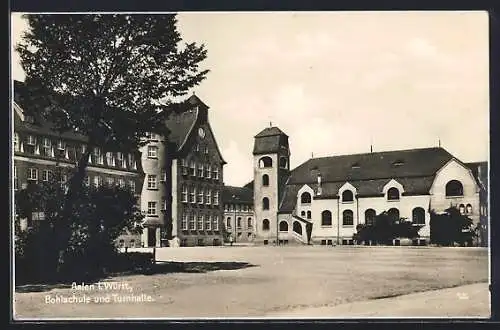 AK Aalen i. Württ., Bohlschule und Turnhalle