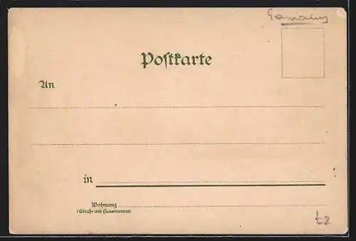 Lithographie Berlin-Charlottenburg, Königl. Techn. Hochschule