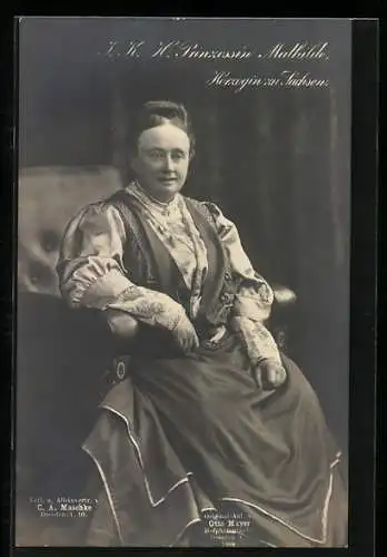 AK Prinzessin Mathilde, Herzogin von Sachsen