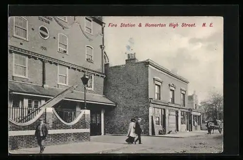 AK Homerton, Fire Station & Homerton High Street N. E.