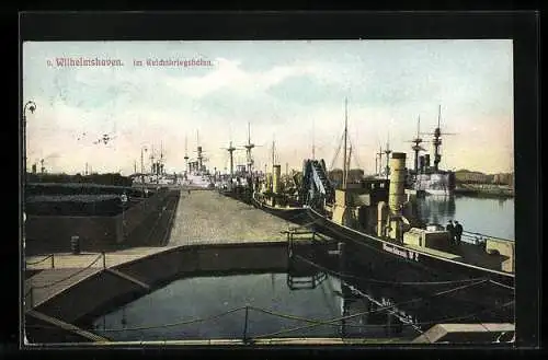 AK Wilhelmshaven, Im Reichskriegshafen