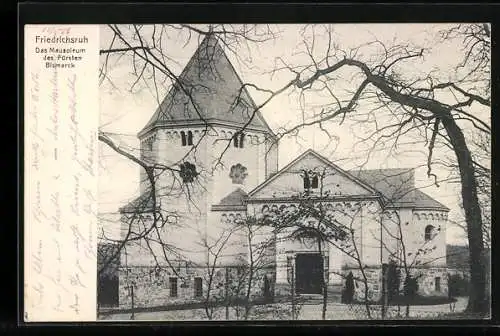 AK Friedrichsruh, Das Mausoleum des Fürsten Bismarck