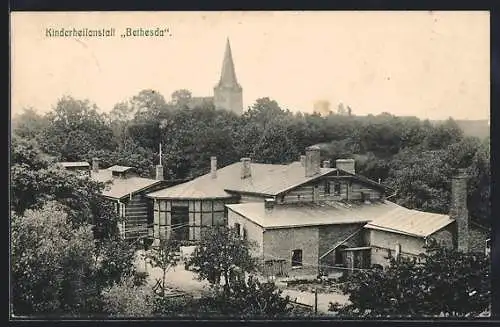 AK Sülze i. M., Blick auf die Kinderheilanstalt Bethesda