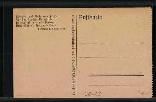 Künstler-AK Deutschlands Ackerbau und Viezucht 1912