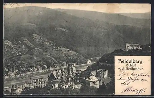 AK Heidelberg, Schloss v. d. Molkenkur