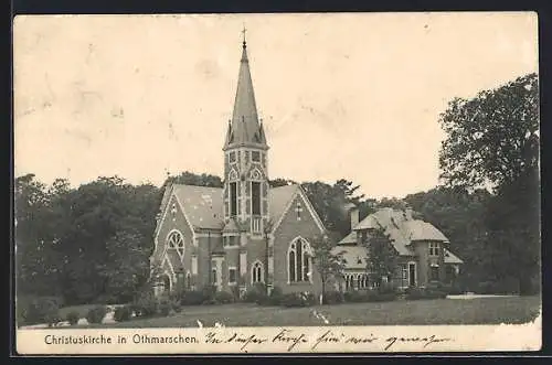 AK Hamburg-Othmarschen, Die Christuskirche