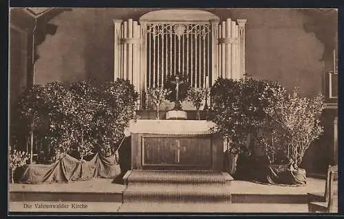 AK Vahrenwald, Vahrenwalder Kirche, Altar