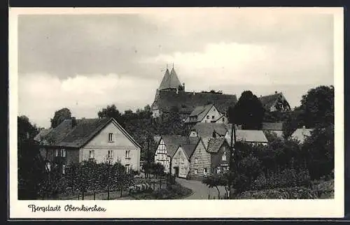 AK Obernkirchen, Ortsansicht