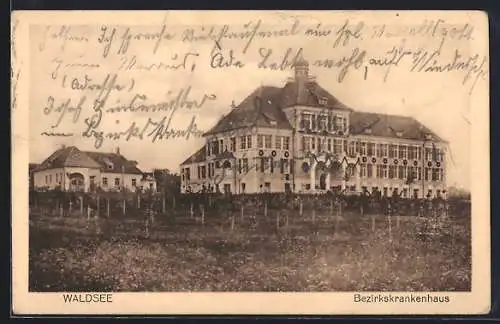 AK Waldsee / Württ., Bezirkskrankenhaus