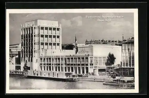 AK Paris, Exposition internationale 1937, Pavillon de L` Italie