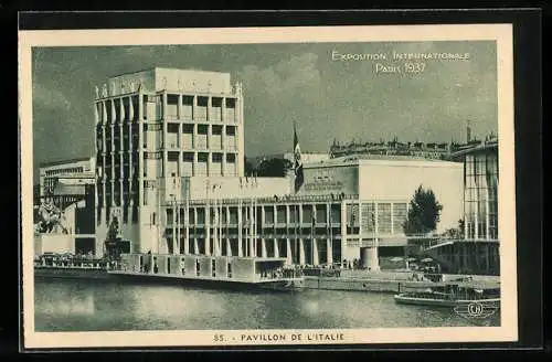 AK Paris, Exposition internationale 1937, pavillon de l` Italie