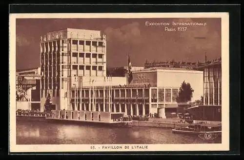 AK Paris, Exposition internationale 1937, pavillon de l` Italie